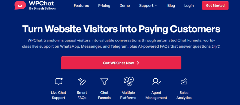 wpchat homepage