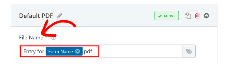 wpforms pdf file name