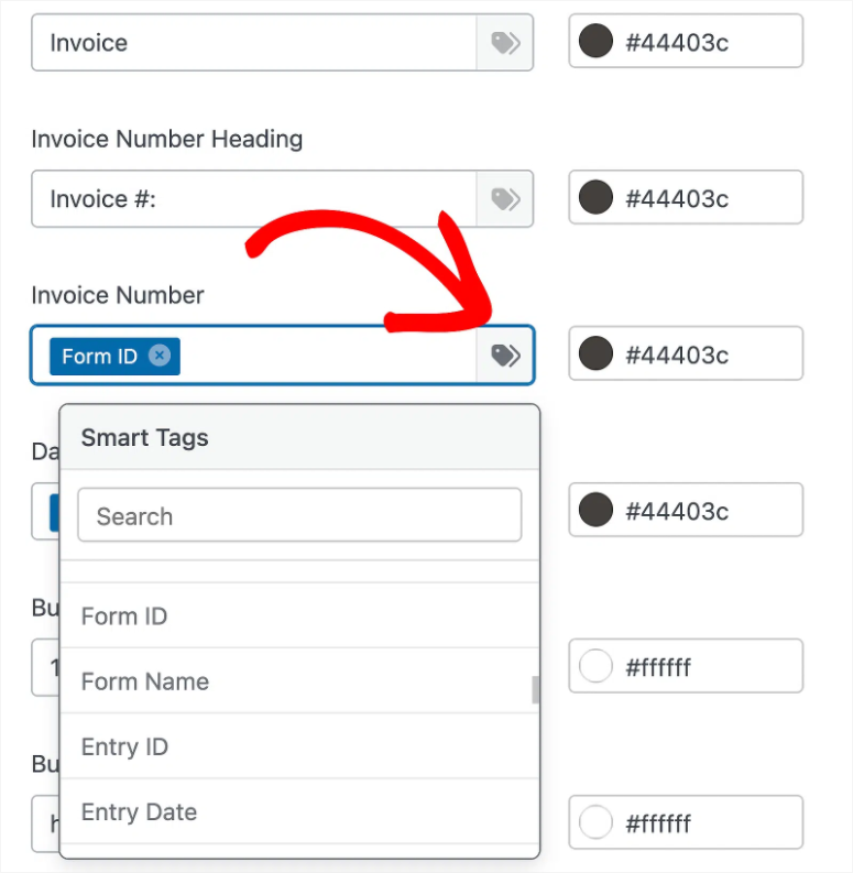 wpforms pdf form field smart tags