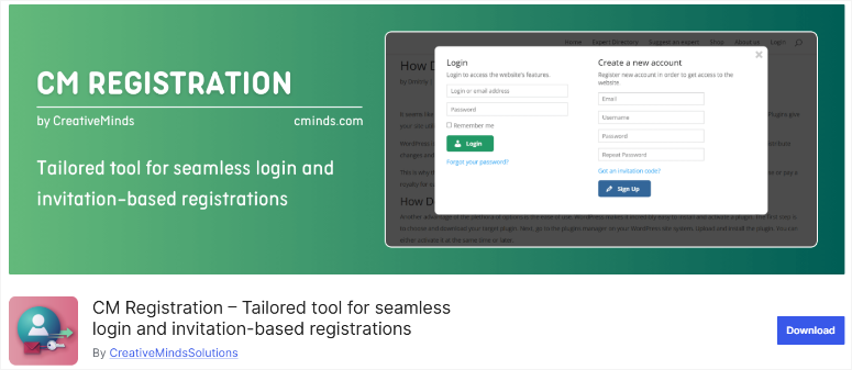 cm-registration-homepage - IsItWP - Free WordPress Theme Detector cm registration homepage