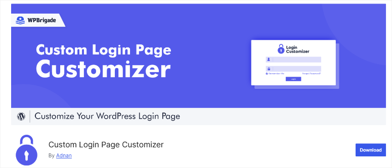 custom-login-page-customizer-homepage - IsItWP - Free WordPress Theme Detector custom login page customizer