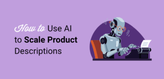 how to use ai to write product descriptions