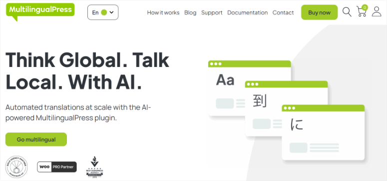 multilingualpress homepage