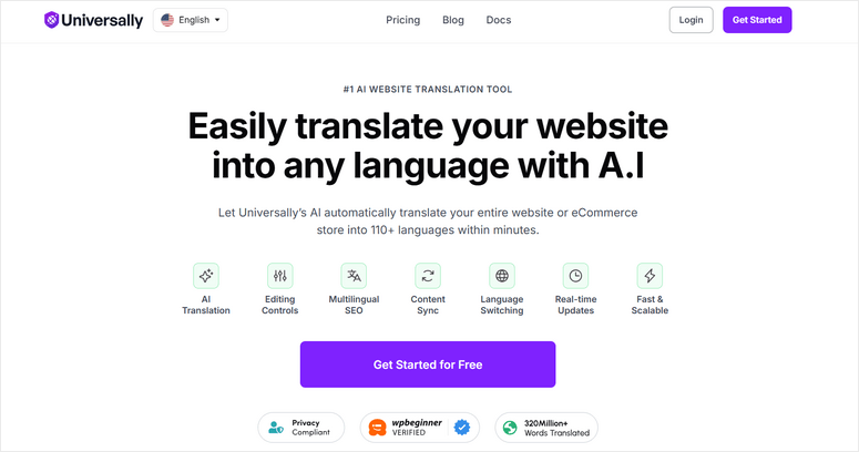 Universally translation plugin
