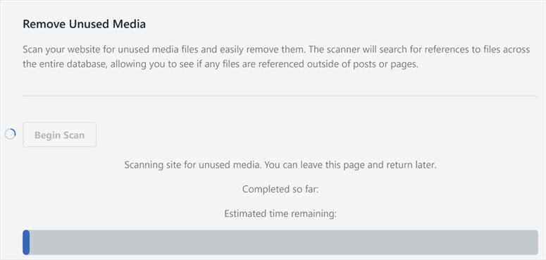 search-replace-scan-in-progress - IsItWP - Detector gratuit de teme WordPress scanare search replace în curs