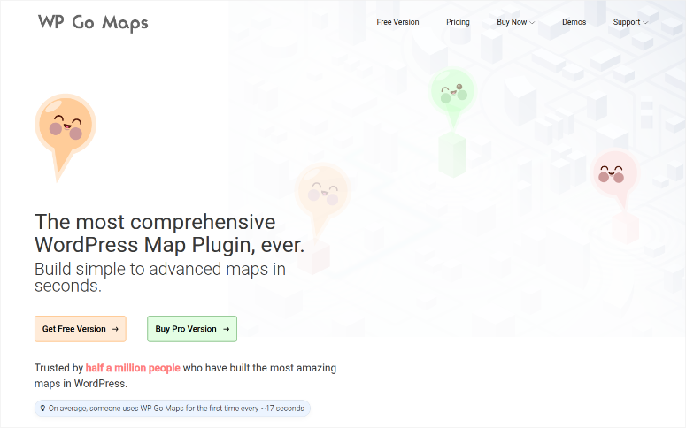 wp go maps homepage