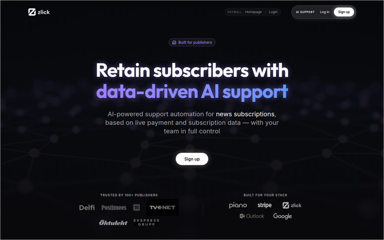 zlick-paywall-minimal-setup-interface