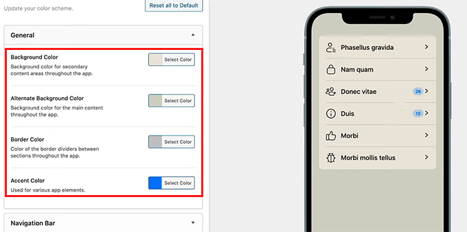 buddyboss-app-colors-customization-tab