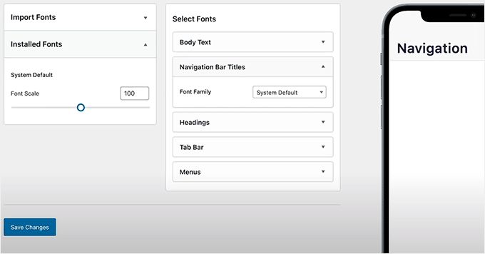 buddyboss-app-typography-font-settings