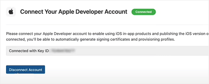 buddyboss-apple-developer-account-connected