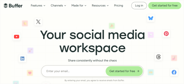 buffer-homepage - IsItWP - Free WordPress Theme Detector buffer homepage