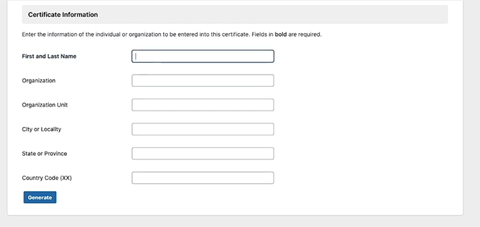 buddyboss-certificate-information-form
