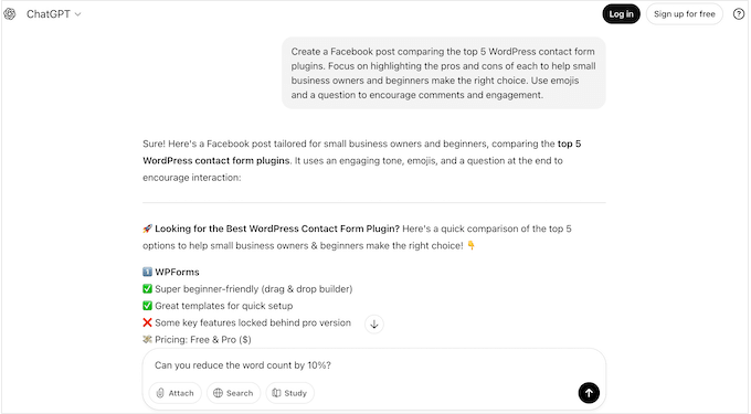 chatgpt-sample-conversation - IsItWP - Free WordPress Theme Detector chatgpt sample conversation