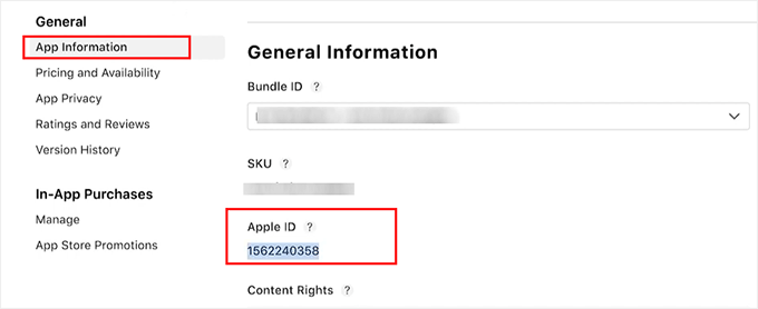 app-store-connect-app-information-app-id