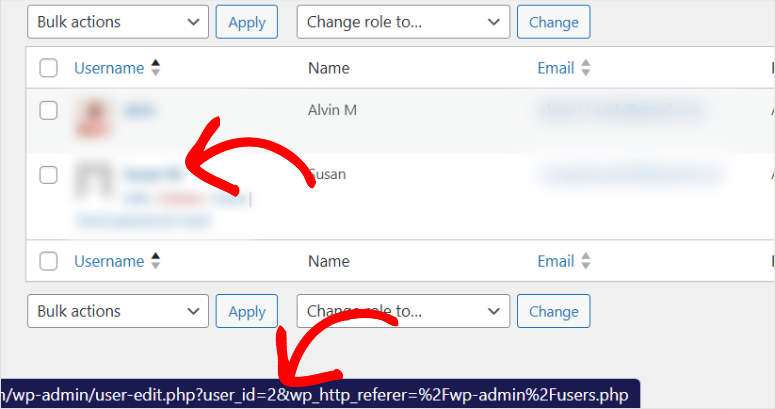 encontrar id do usuário