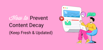 como evitar a degradação de conteúdo