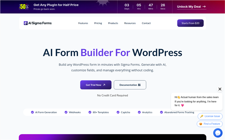 sigma-forms-homepage - IsItWP - Free WordPress Theme Detector sigma forms homepage