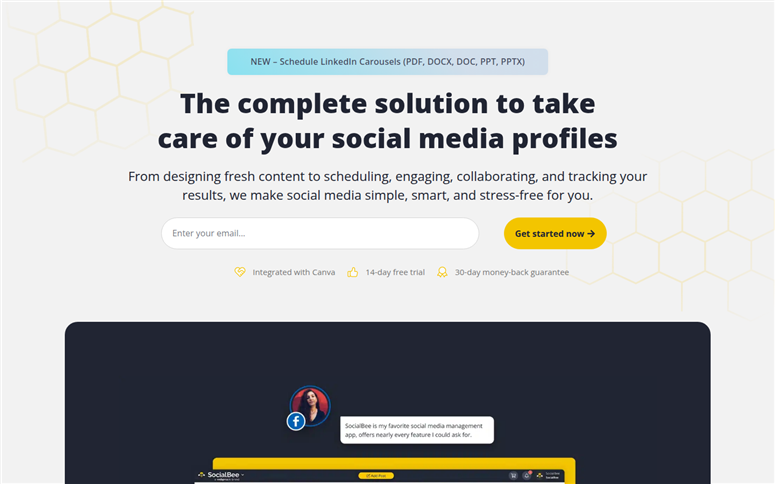 socialbee-homepage - IsItWP - Free WordPress Theme Detector socialbee homepage