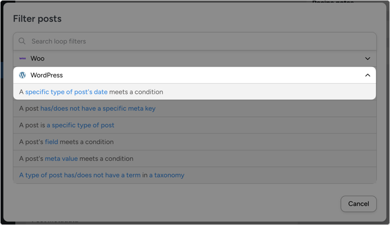 loop de postagem do uncanny automator