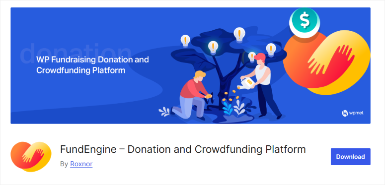 página inicial do fundengine