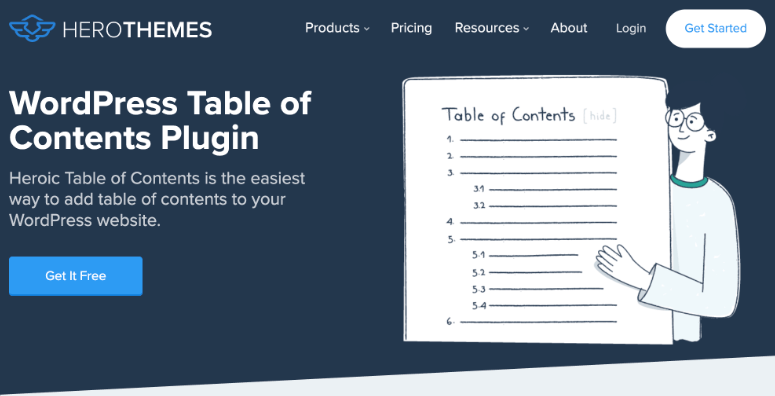 Heroic Table of Contents Plugin