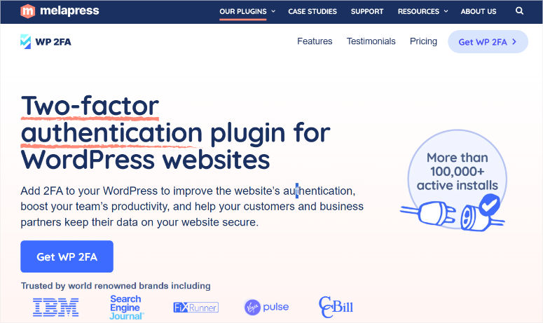 wp 2fa melapress