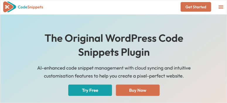 Code Snippets Pro Website