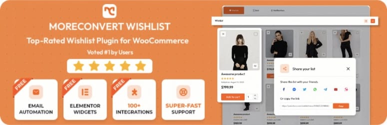 MoreConvert Wishlist Plugin Page