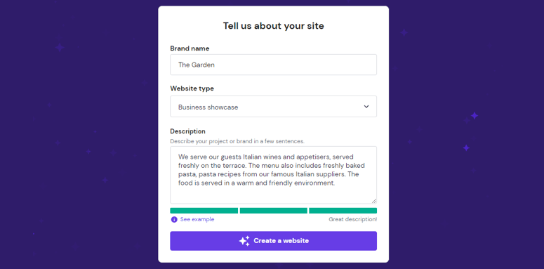 Hostinger AI Builder in the Onboarding Wizard - IsItWP - Free WordPress Theme Detector Hostinger AI Builder in the Onboarding Wizard
