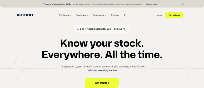 katana-cloud-inventory-homepage