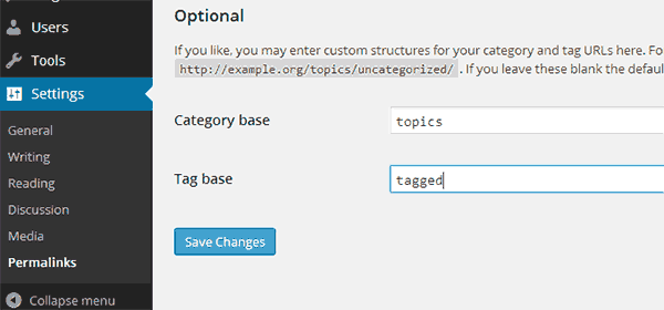 How to Change or Remove the Category Base from WordPress