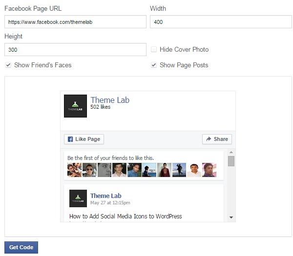 How to Add Facebook’s New Page Plugin to Your Site