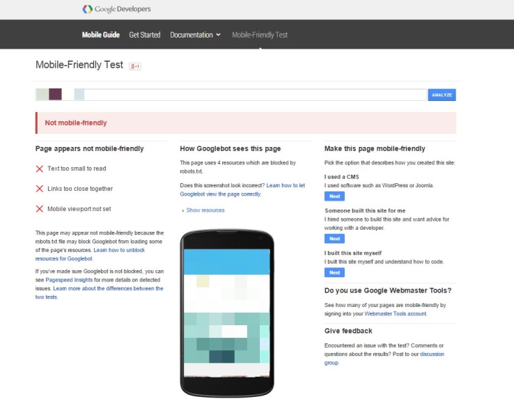 mobile friendly